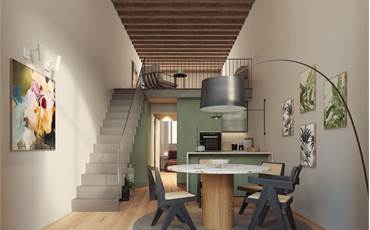 LOFT CON GIARDINO M0