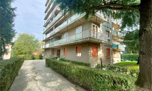 2 locali piu' studio, servizi e box completamente arredato.