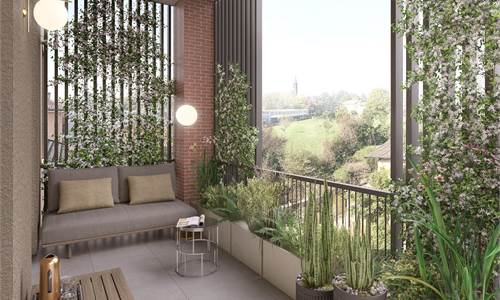 ATTICO con TERRAZZO RISTRUTTURATO A NUOVO in classe A